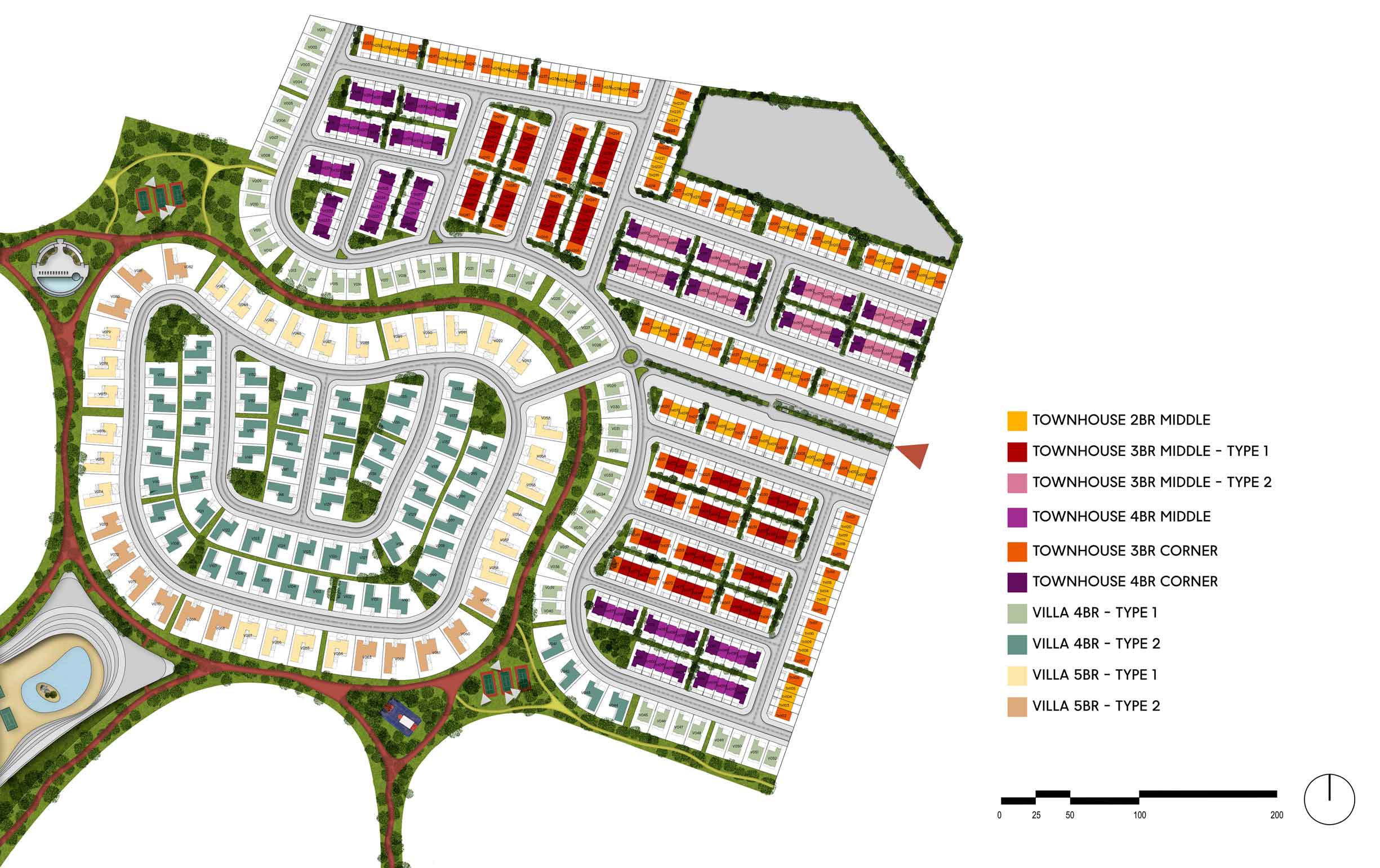 Arada Masaar 3 – phase 1 Dana masterplan Arada Masaar 3 - phase 1 Dana masterplan